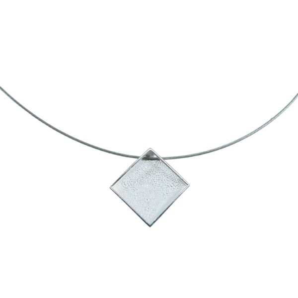 Penjoll de plata amb esmalts al foc. - Imatge 5